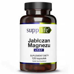 Supplife Jabłczan Magnezu + B6 P-5-P 120 kaps.