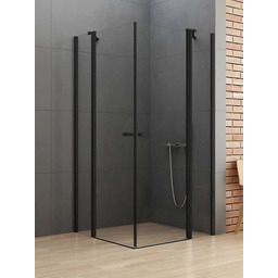 New Trendy New Soleo Black kabina prostokątna 90