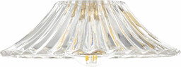Kuchenny klosz szklany ACC864 Dar Lighting przezroczysta biała