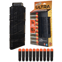 Nerf Ultra magazynek na 10 strzałek + strzałki