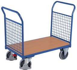 Wózek magazynowy, 2 burty z siatki