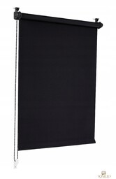 Roleta okienna zaciemniająca kolor: czarny wym. 110cm x