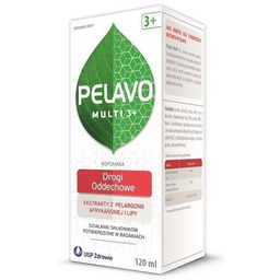 Pelavo Multi 3+ Przeziębienie i grypa syrop 120