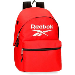 Reebok Boston, Czerwone, Mochila Escolar, Plecak dzienny