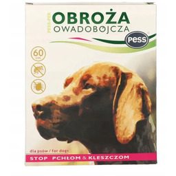 PESS Obroża przeciw pasożytom dla psów 60cm