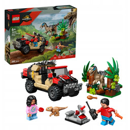 Lego Ucieczka terenówką przed raptorem 76972