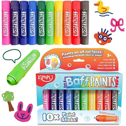 ZIMPLI - 10 x Duże Kredki do Malowania