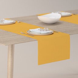 Bieżnik prostokątny, żółty, 40 x 130 cm, Loneta