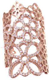 Biżuteria FOLLI FOLLIE 3R15S135RC-56. Pierścionek, Kolor różowy. Kobieta.