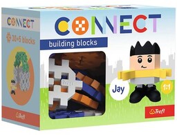 TREFL Klocki plastikowe Connect Pocket Boy Jay 62006