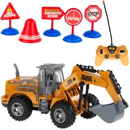Koparka Na Pilota Rc Z Pilotem Sterowana +