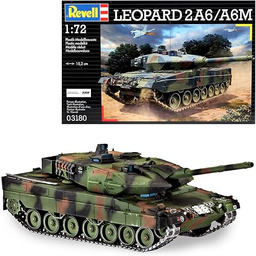 Revell Leopard 2A6/A6M Zestaw Modelarski, Wielokolorowy, Skala 1:72