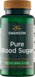 Swanson Pure Blood Sugar, 60 kapsułek wegetariańskich