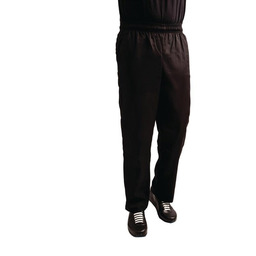 Whites Chefs Clothing Teflonowe spodnie Easyfit czarne rozmiary