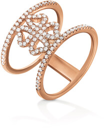 Biżuteria FOLLI FOLLIE 3R15S89RS-54. Pierścionek, Kolor różowy. Kobieta.