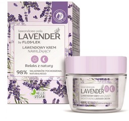 Floslek Lavender 50ml lawendowy krem nawilżający na dzień