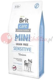 Brit Care Mini Grain Free Sensitive Dziczyzna 7kg