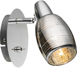 Globo CARSON 54986-1 kinkiet lampa ścienna chrom spot