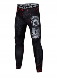 Pit Bull Legginsy Spodnie Treningowe Blood Dog XL