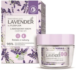 Floslek Lavender 50ml lawendowy krem odżywczy na dzień