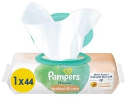 Pampers Harmonie Protect&Care Chusteczki nawilżane, 44szt.