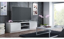Top E Shop STOLIK RTV 140 BIAŁY MAT