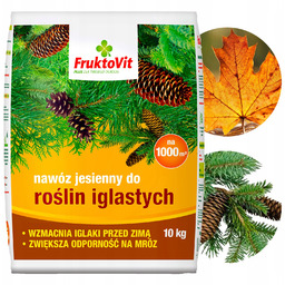 Nawóz jesienny do iglaków FruktoVit Plus 10kg