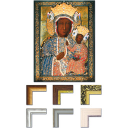 Obraz Matka Boża Częstochowska suknia Diamentowa