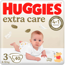 Pieluchy HUGGIES Extra Care 3 (6-10kg) 40szt