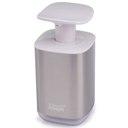 JOSEPH JOSEPH Dozownik do mydła Presto Srebrno-biały Zyskaj