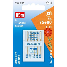 Prym maszyna do szycia igła złoty haft 75