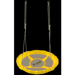 Huśtawka Bocianie gniazdo 100 cm niebieska