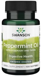 Swanson Peppermint Oil with Rosemary and Thyme, 100