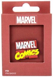 Przypinka Marvel - Comics Logo