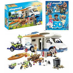 Playmobil 9318 Family Fun Wycieczka samochodem kempingowym Kamper