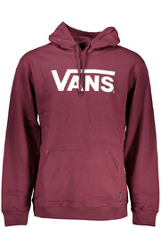 CZERWONA BLUZA MĘSKA VANS BEZ ZAMKA