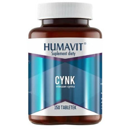 HUMAVIT Cynk, 150 tabletek -> Odbiór w Żabce!