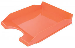 Szufladka na biurko Office Products, polistyren/PP, A4, pomarańczowa