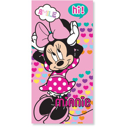 Ręcznik kąpielowy plażowy MYSZKA MINNIE 70x137