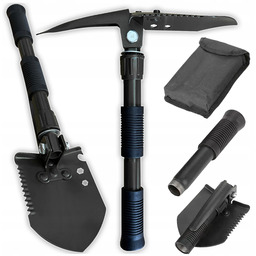 Saperka składana wojskowa łopata survivalowa turystyczna kilof piła