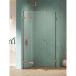 Miedziana kabina prysznicowa 100x70 lewa EXK-6382 Eventa Copper
