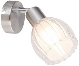 Globo ROSSO 54988-1 kinkiet lampa ścienna nikiel mat