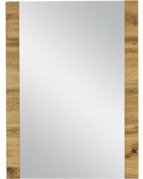 Lustro łazienkowe dąb naturalny 60x80cm FOKUS NEW