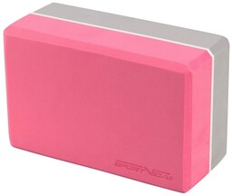 Kostka do jogi, pilatesu i rozciągania - dwukolorowy