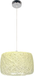 Candellux PANDA 31-51141 lampa wisząca abażur tkanina kremowy