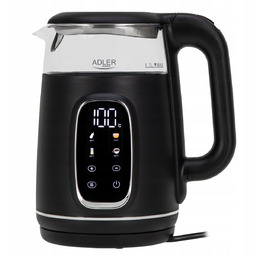 Czajnik elektryczny szklany LED 1,7L 2200W Regulacja temperatury