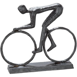 GILDE Designerska rzeźba Racer oksydowana - figurka