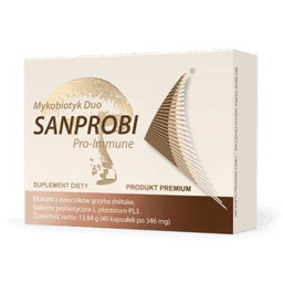 Sanprobi Pro-Immune Mykobiotyk Duo, 40 kaps.