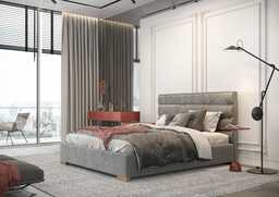 Łóżko tapicerowane Quaddro Level Gold