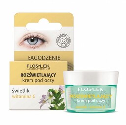 Floslek Pharma Łagodzenie 15ml rozświetlający krem pod oczy